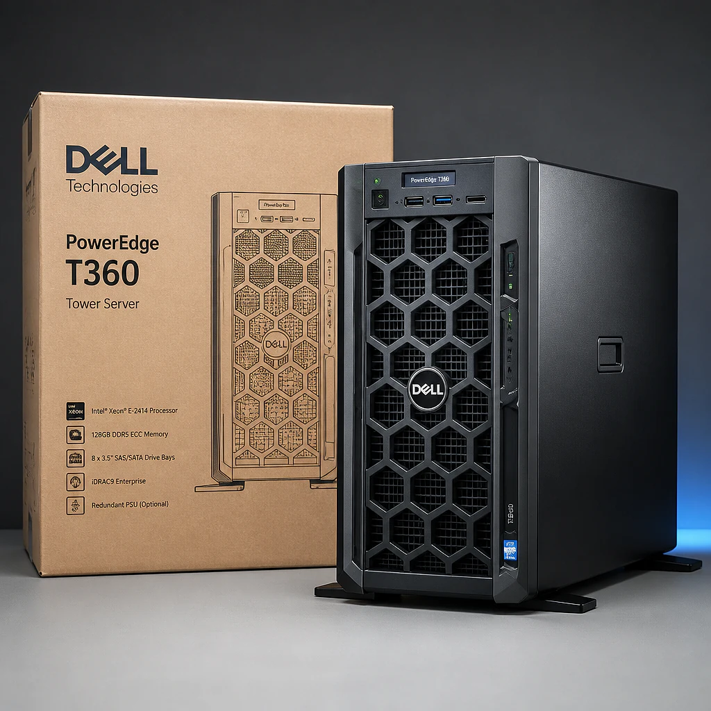 Dell PowerEdge T360 Xeon E 32GB RAM