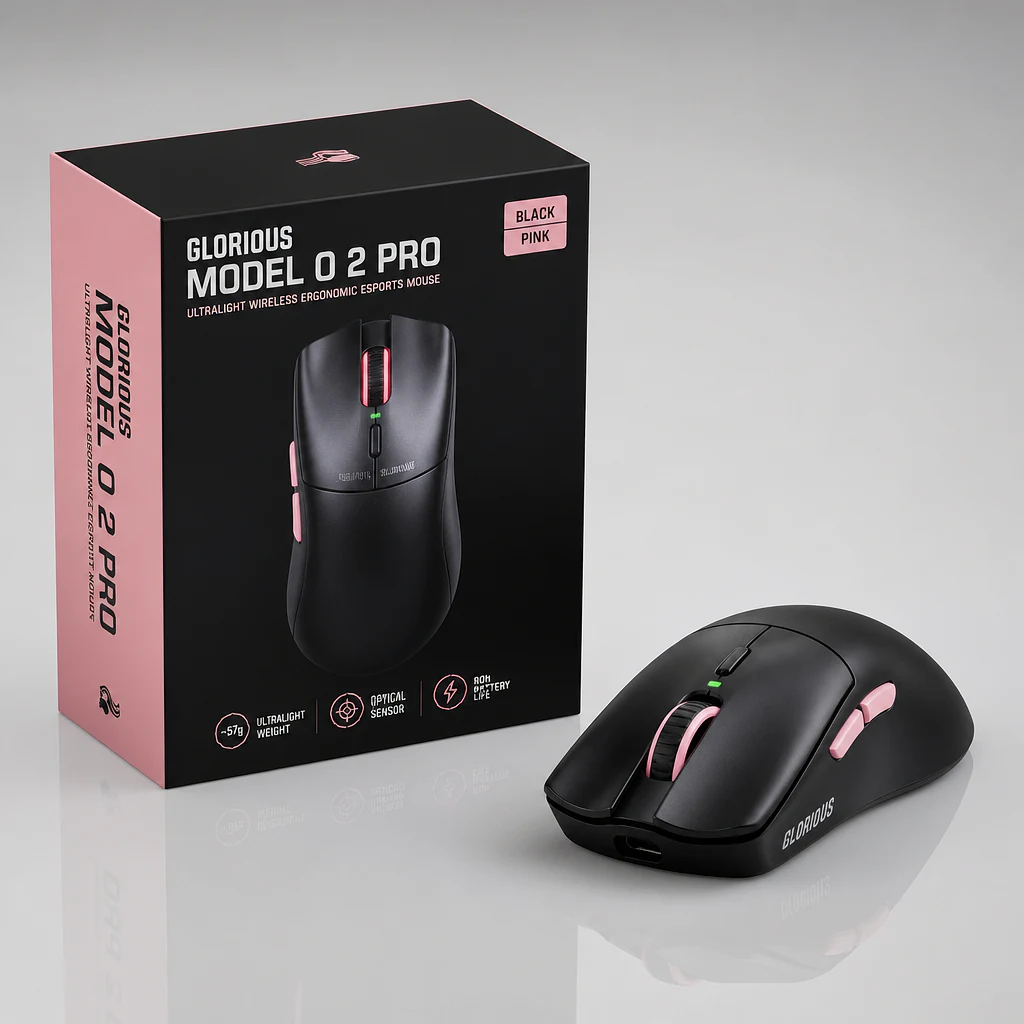 Glorious Model O 2 Pro Black Black