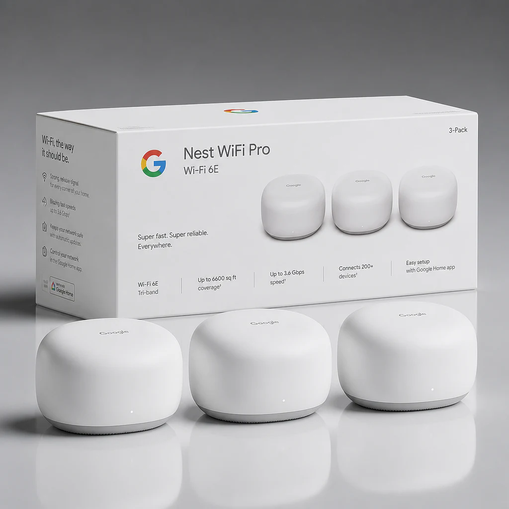 Google Nest WiFi Pro 2-pack