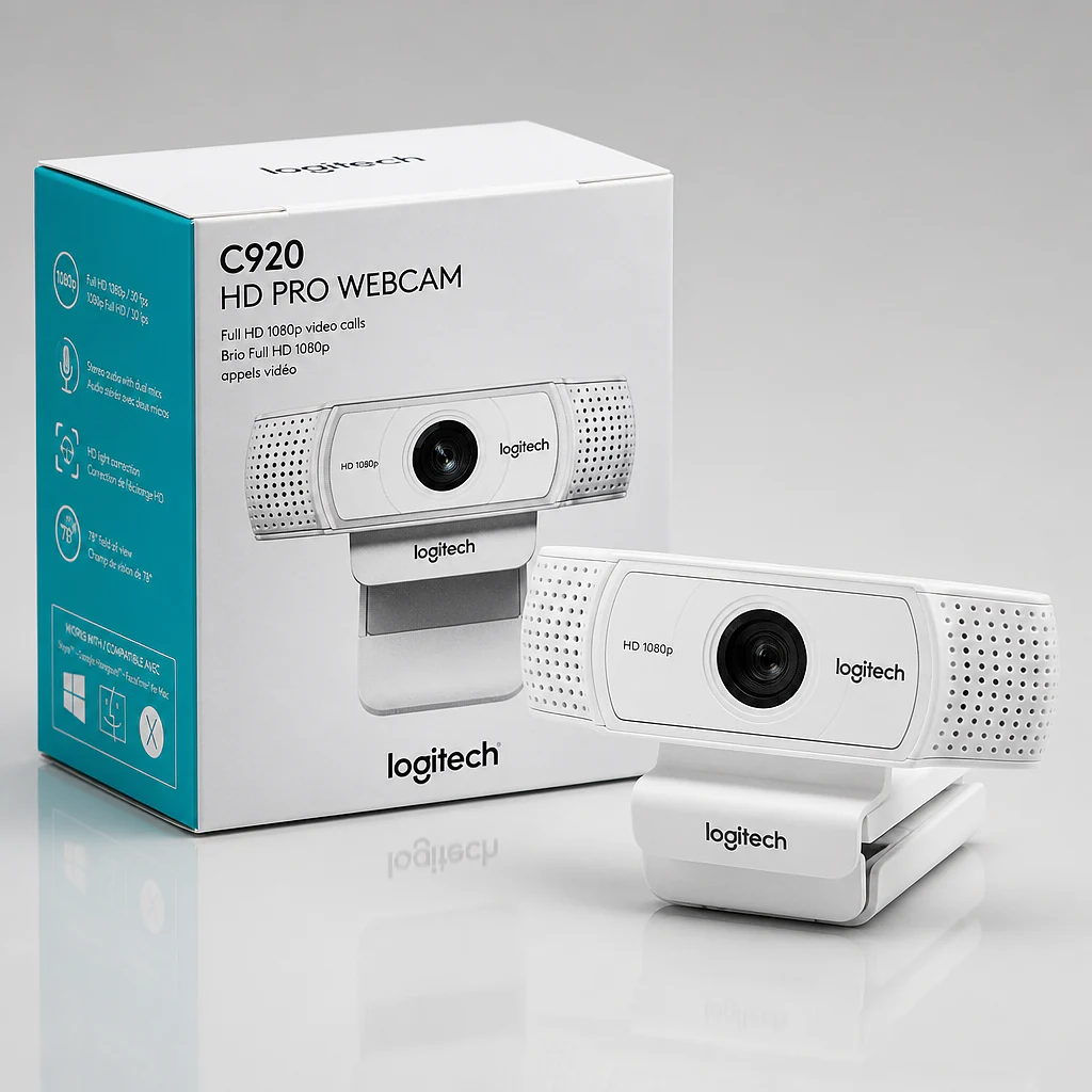 Logitech C920 HD Pro 1080p White
