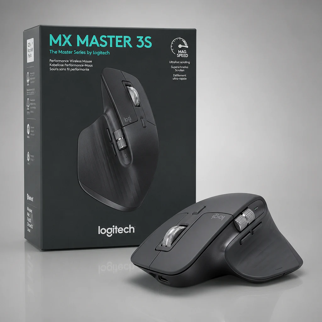 Logitech MX Master 3S Graphite Black