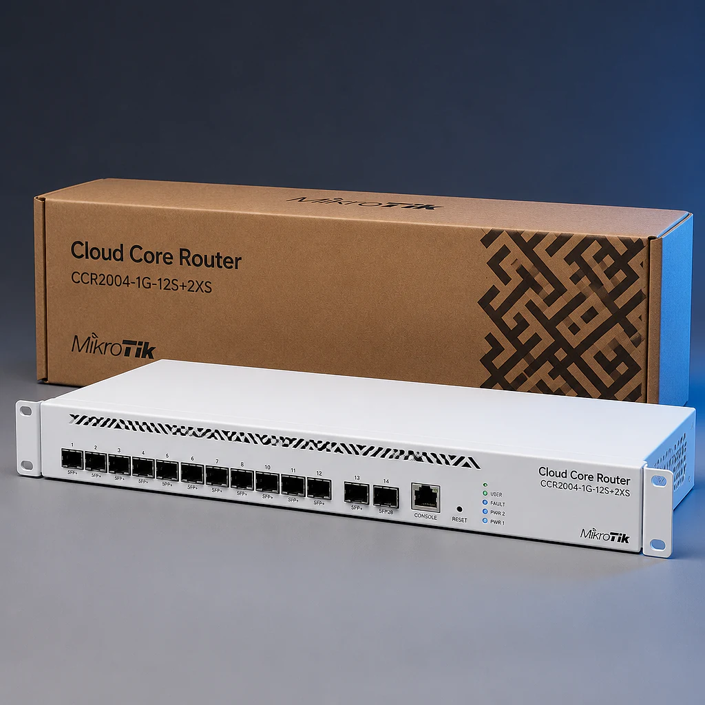 MikroTik CCR2004-1G-12S+2XS Cloud Core