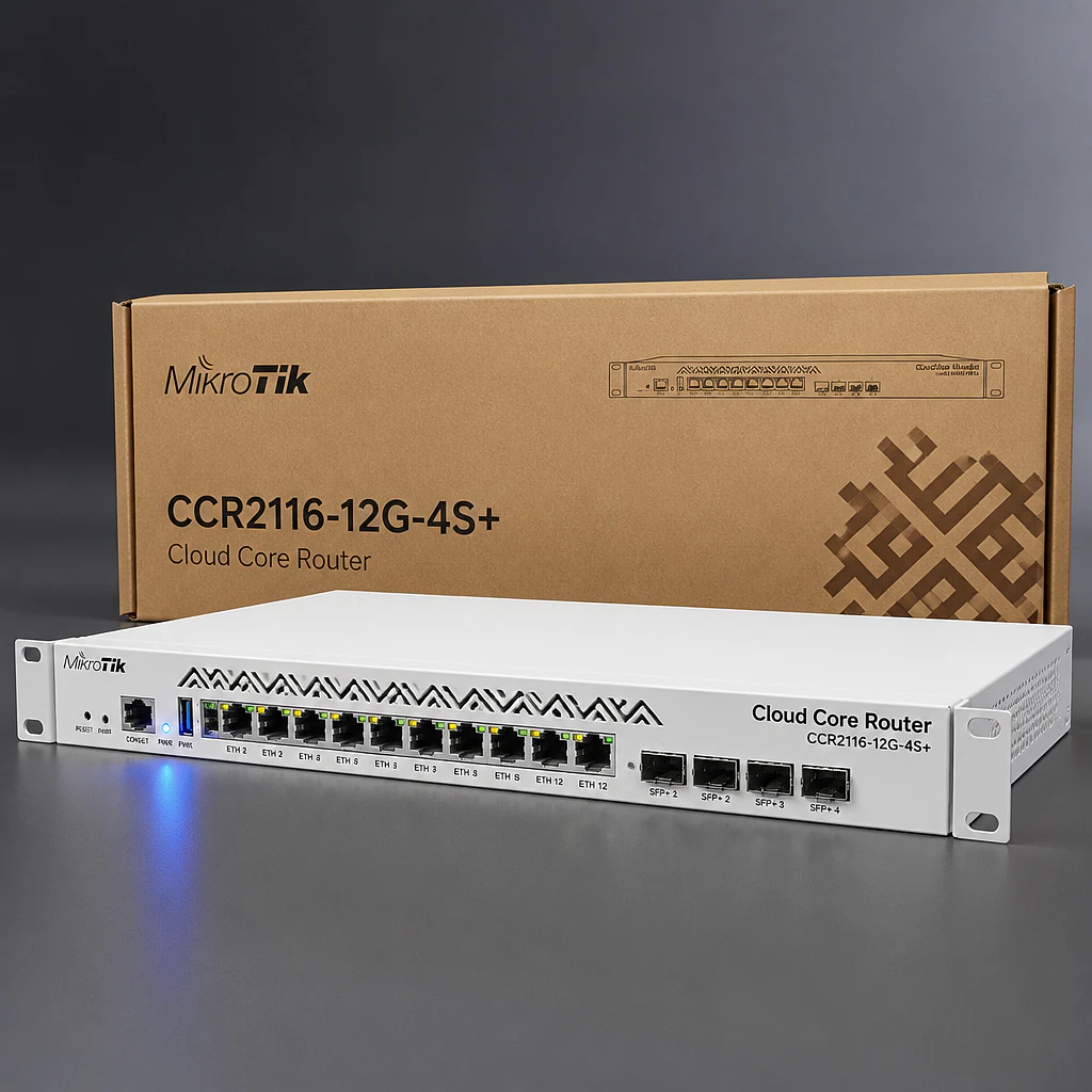 MikroTik CCR2116-12G-4S+ Cloud Core