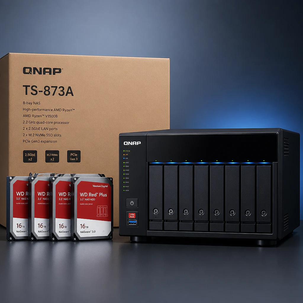 QNAP TS-873A 8-bay Diskless
