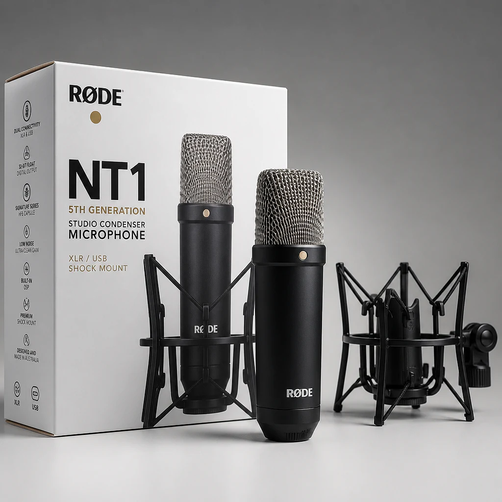 Rode NT1 5th Gen XLR/USB