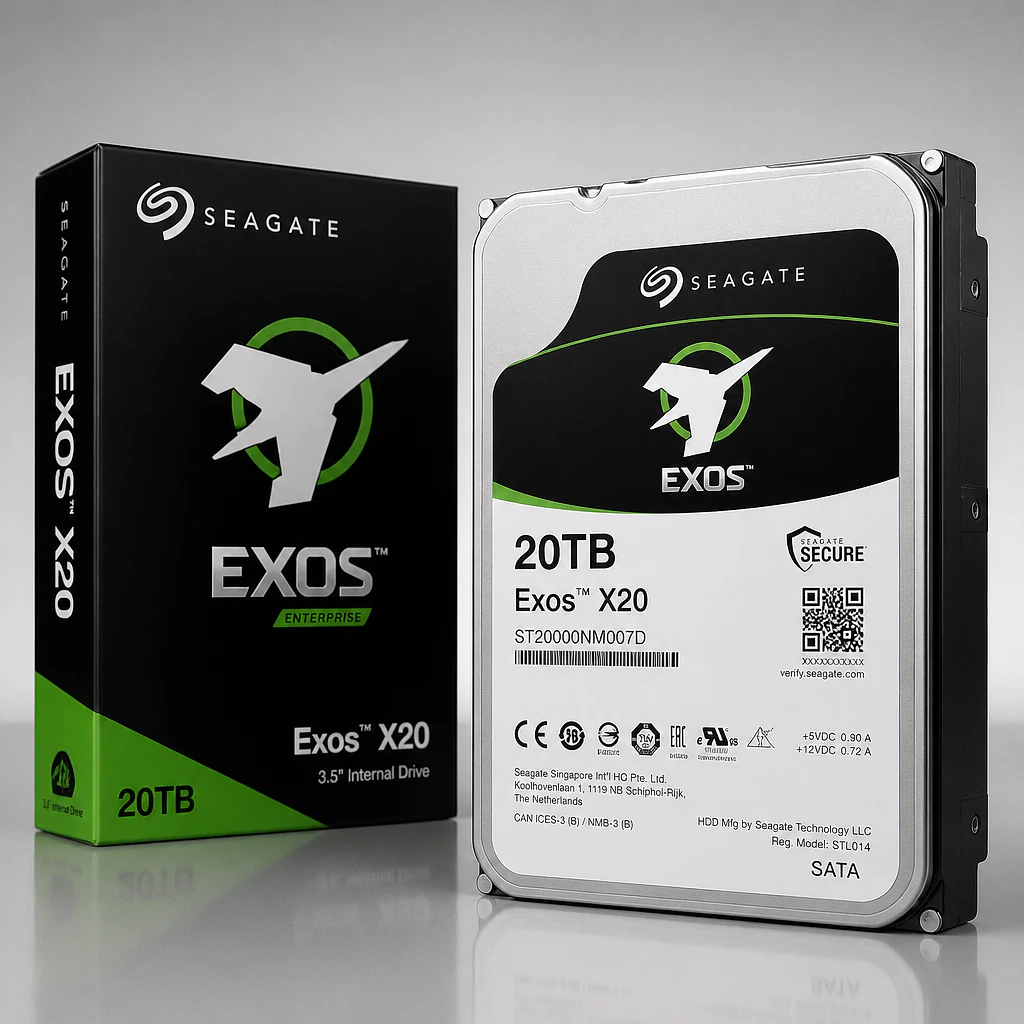 Seagate Exos X20 18TB