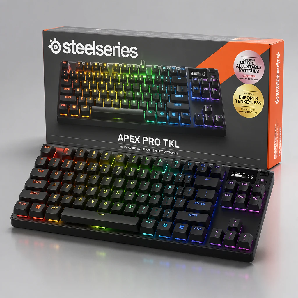 SteelSeries Apex Pro TKL 2023 Black