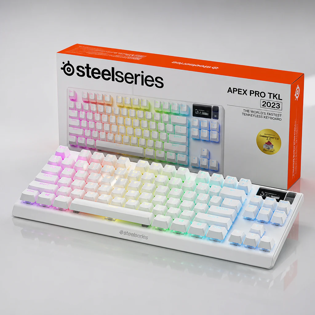 SteelSeries Apex Pro TKL 2023 White