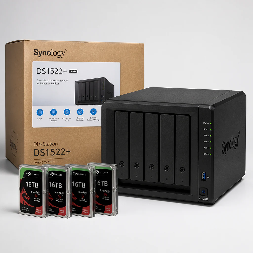 Synology DS1522+ 5-bay Diskless