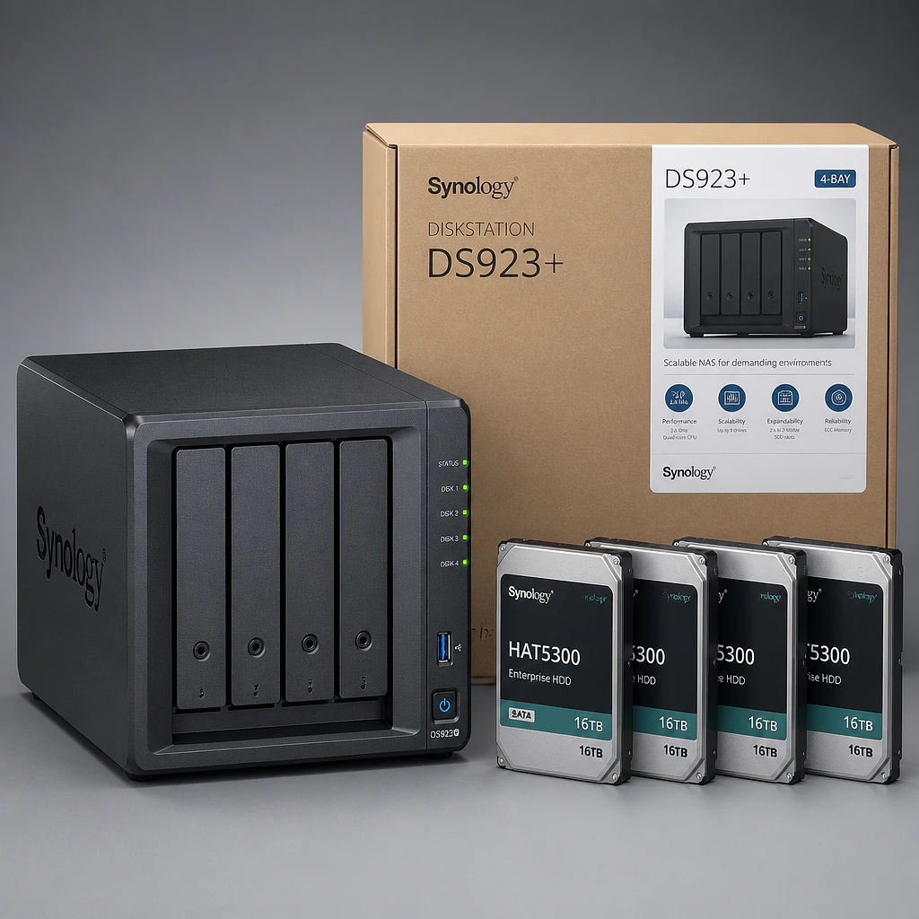 Synology DS923+ 4-bay Diskless