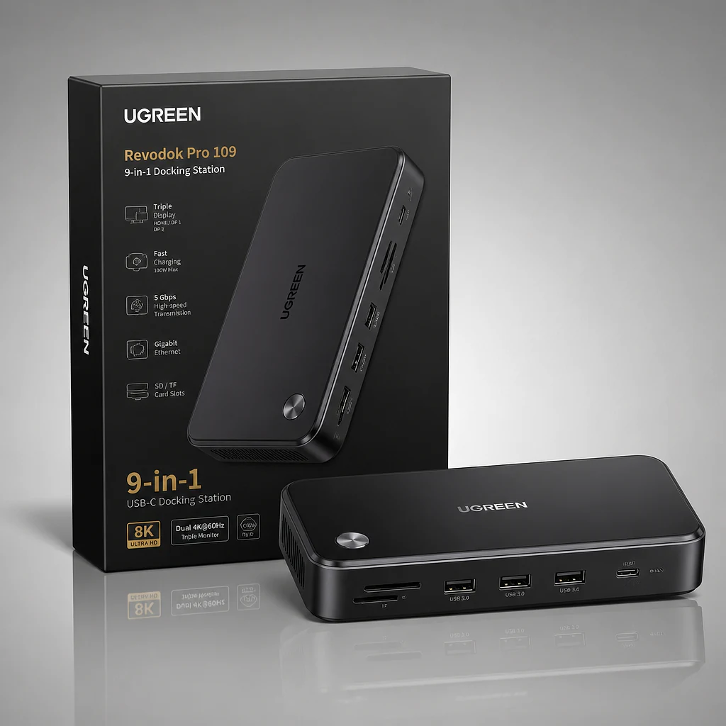 Ugreen Revodok Pro 109 9-in-1 Black